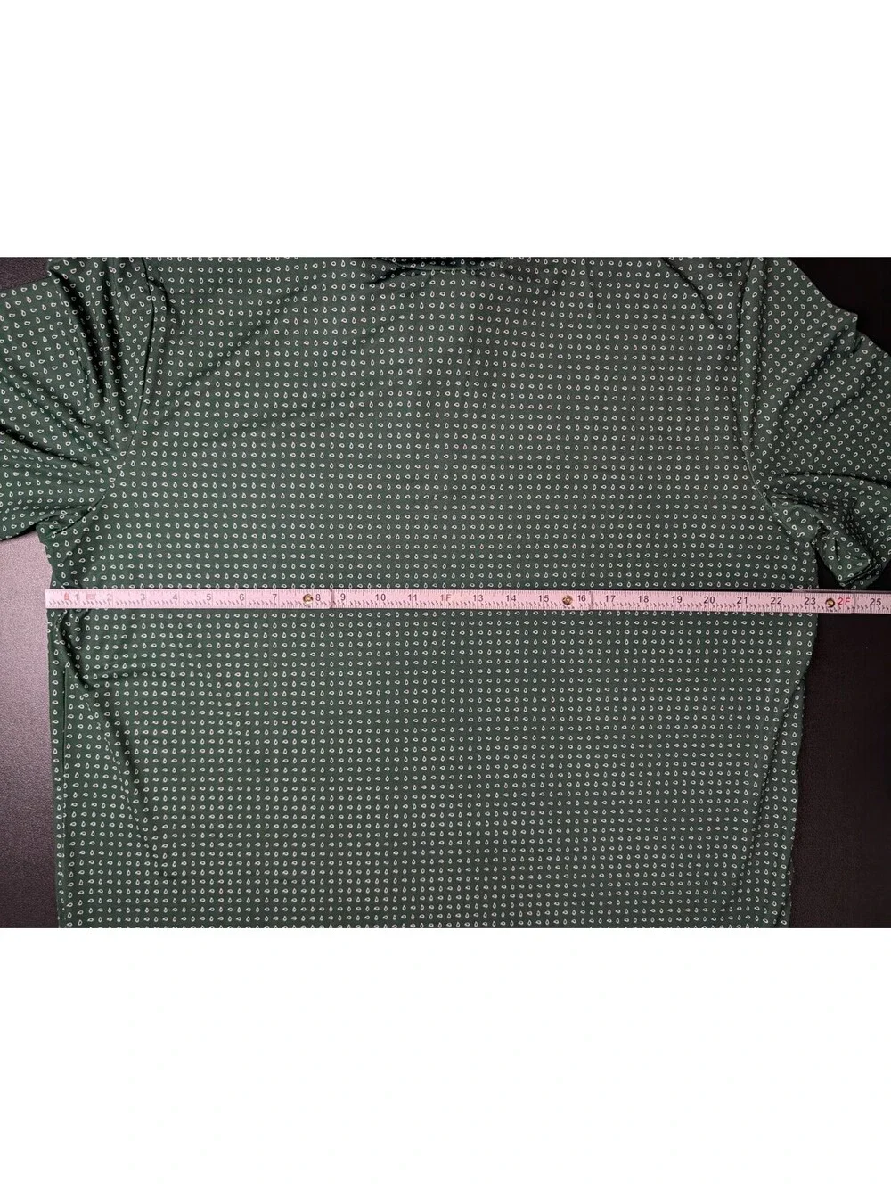 Ralph Lauren RLX Golf Polo Green Paisley Print Large